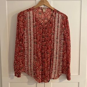 Embroidered blouse